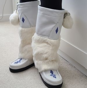 Manitobah Mukluks Metis Grain leather